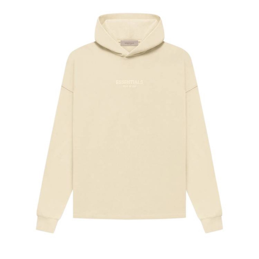 Fear of God Essentials relaxed eggshell hoodie